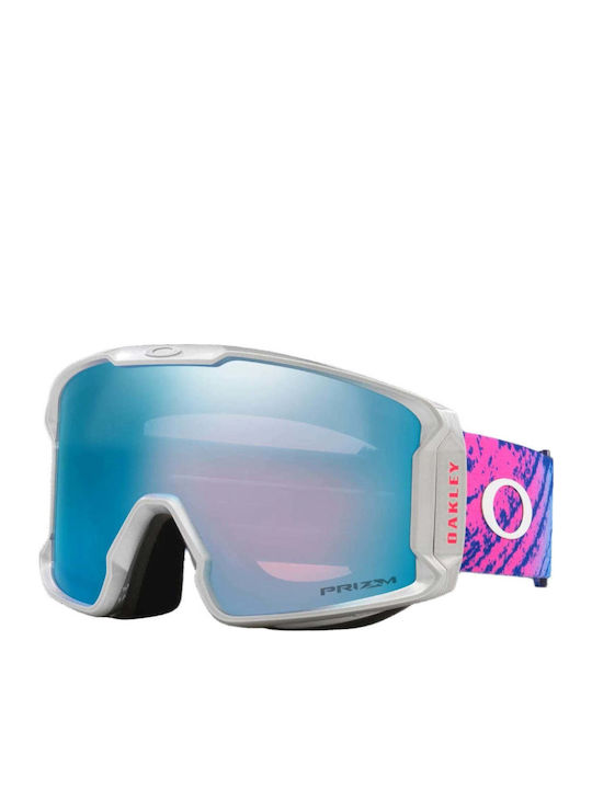 Oakley Snow Μάσκα Σκι & Snowboard Ενηλίκων Ασημ...