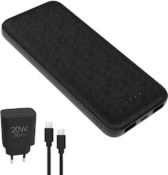 Platinet Комплект Външна Батерия 10000mAh 20W с...