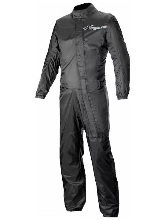 Alpinestars Hurricane V2 Salopetă impermeabilă pentru motociclete pentru bărbați Negru Culoare