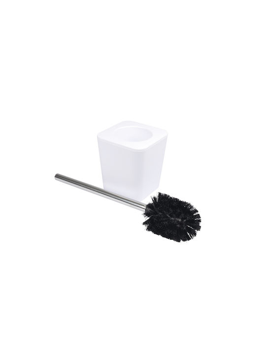 Douceur d'Intérieur Plastic Toilet Brush White