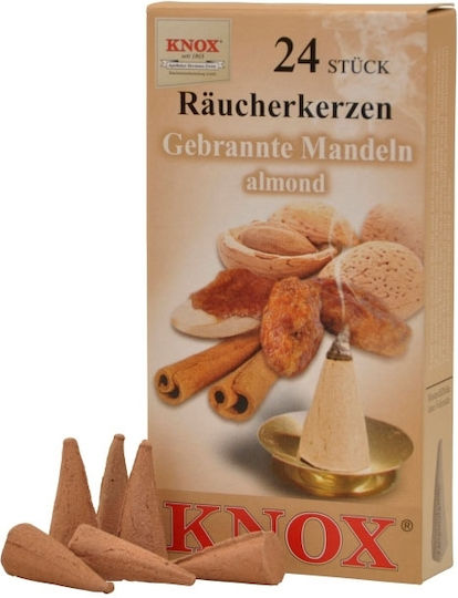 Knox Duftkegel Mandelduft 24 Stück 10023134