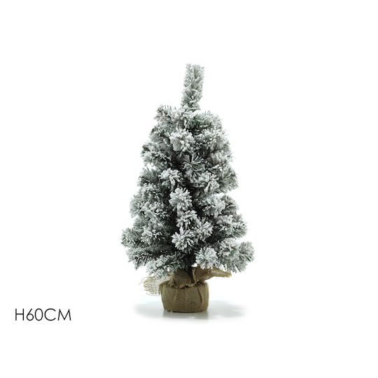 Christmas Decorative Snowy Tree 60cm Green