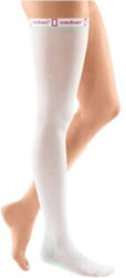 Medi Mediven Thigh High Socks With Silicone White
