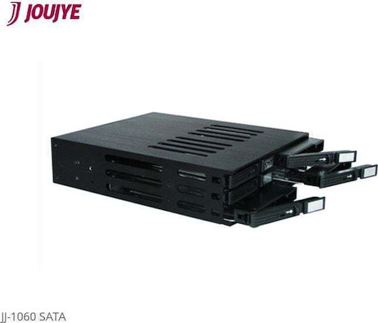 Jou Jye Backplane Sata 6x 2,5" Hdd zu 5,25" Slot Rohs