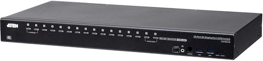 Aten CS19216-AT-G KVM & Data Switch με USB 3.0 / DisplayPort