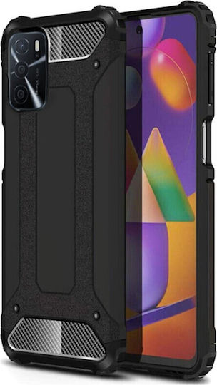 Techsuit Umschlag Rückseite Silikon Schwarz (Samsung Galaxy A16 - Techsuit)