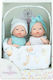 Marina & Pau Baby-Puppen-Set 21 cm.