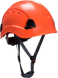 Portwest Work Helmet Construction Site Orange with Earplugs Portwest Work Helmet Construction Site Orange with Earplugs