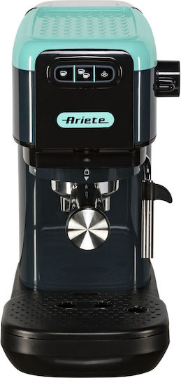 Ariete 1399/17 Μηχανή Espresso 1300W Πίεσης 15bar Πράσινη