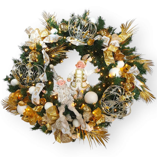 Ambalaz Weihnachtsdekoration Kranz Strom mit Durchmesser 120cm.