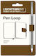 Leuchtturm1917 Pen Holder Suitable for 1 Pen Brown