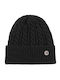 Beanie Ανδρικός Σκούφος Πλεκτός σε Μαύρο χρώμα
