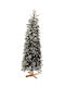 Weihnachtsbaum Doppeltes Laub Schlank Beschneit 240cm