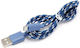 Sbox Braided USB 2.0 spre micro USB Cablu Albastru 1m 1buc