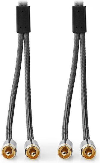 Nedis Profigold Kabel 2x RCA-Stecker - 2x RCA-Stecker 2m