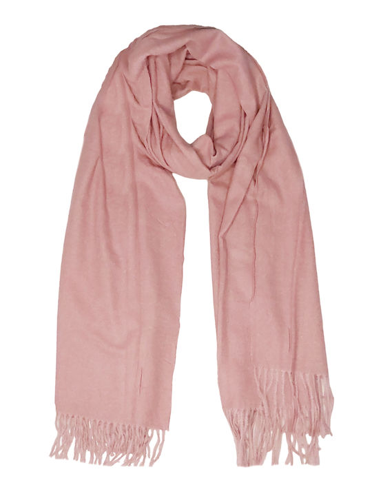 Fashion Vibes Women's Wool Scarf Pink