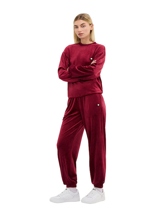 Ellesse Sartoria Sweatpants Red