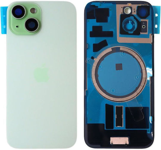 Κапак за замяна на батерията Зелен за Apple iPhone 15 Plus