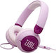 JBL Junior 320 Wired Kids' On Ear Headphones wi...