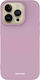 Spacecase Silicone Back Cover Σιλικόνης Μωβ (iPhone 14 Pro)