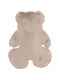 Madi Kinder Teppich Beige 110x90cm