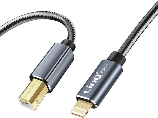 Кабел за принтер Ipad Iphone Usb-b Плетен найлон Linq 1.5м