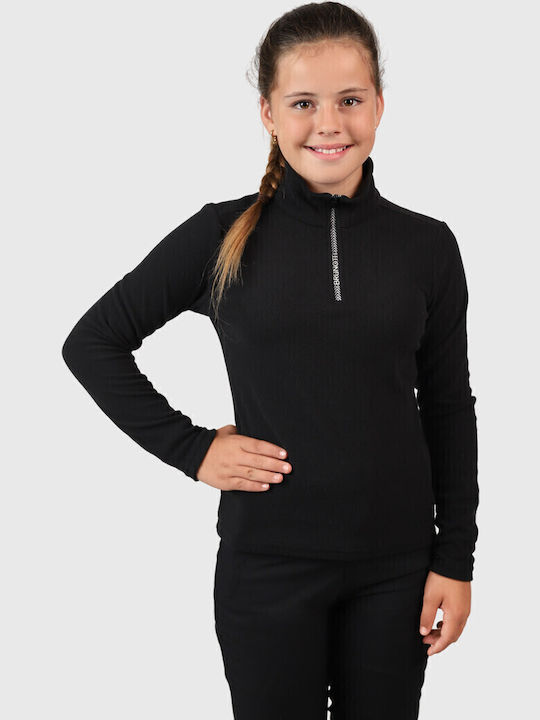 Kids Long-sleeved Top Black Mismyn