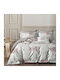 Beauty Home Bettdecken-Set Großes Doppelbett 220x240cm Art 12611 Amadeus Grey 3Stück
