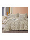 Beauty Home Комплект Пухено Куинсайз 220x240бр Art 12617 Anrie Beige, Brown 205 г/м²Gsm