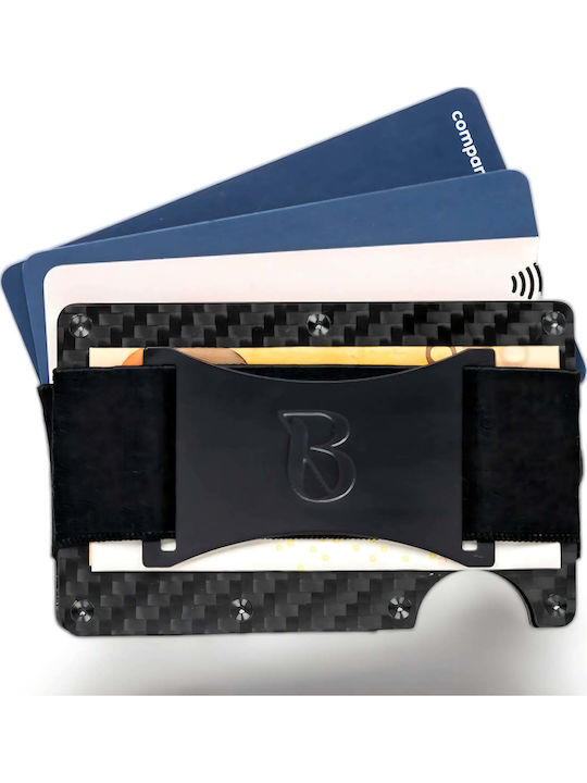Money Clip με RFID Μαύρο
