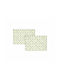 Kentia Fabric Placemats Loft Fusion Green 50x35cm 2pcs