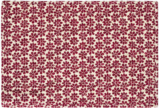 Kentia Fabric Placemats Loft Fusion 253 Red 50x35cm 2pcs