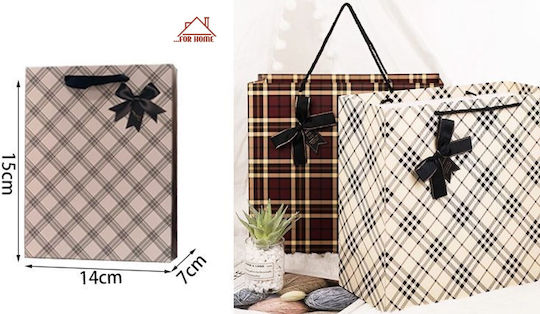 ForHome Paper Bag for Gift Multicolored 14x15x7cm. 12pcs