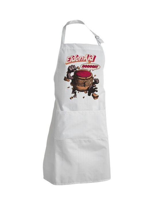 Koupakoupa Elden-aid Waterproof Apron White 40x22cm