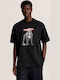 T-shirt Μαύρο