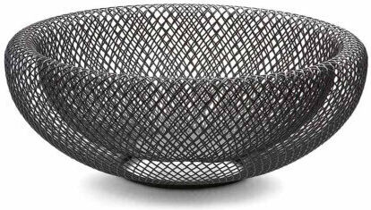Homestyle Φρουτιέρα Μεταλλική Μαύρη 29x10.5εκ. Homestyle Φρουτιέρα Μεταλλική Μαύρη 29x10.5εκ.