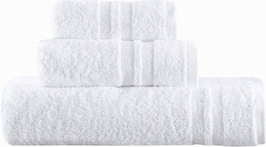 Makis Tselios Home Кърпа за ръце Dove1 30x50см. Бяла Тегло 550гр/кв.м