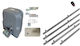 Set Motor Ușă de Garaj Glisantă Doorado Slg600-kit150 1 Telecomandă Raft de 5 Metri