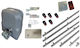 Doorado Σετ Μοτέρ Συρόμενης Γκαραζόπορτας Slg600-kit572 5 Τηλεχειριστήρια 7 Μέτρα Κρεμαγιέρα Φωτοκύτταρα Ανακλαστήρα