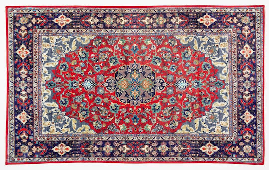 Sidi Home Plast Silk Covor Rectangular Mătase Roșu