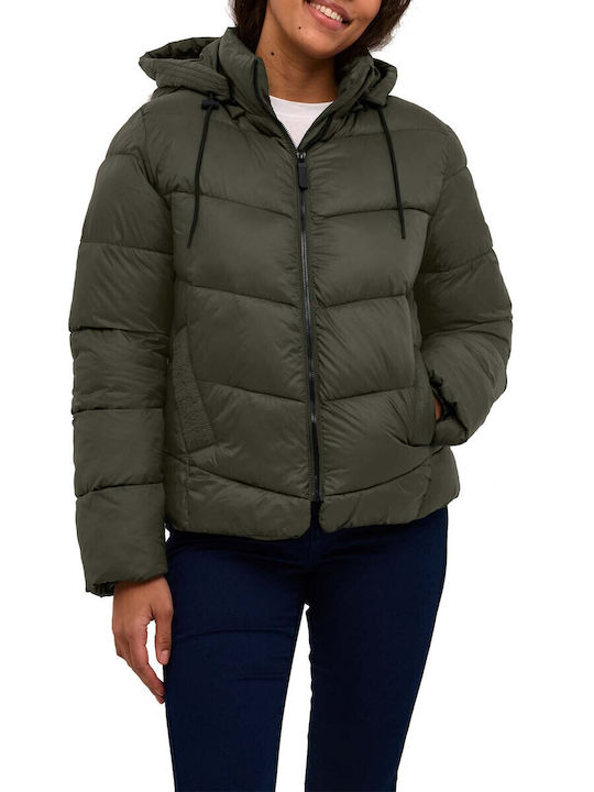 Kaffe Jacke Oil Green