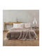 Kentia Cabaret Κουβέρτα Γούνινη Υπέρδιπλη 220x230εκ. Μπεζ