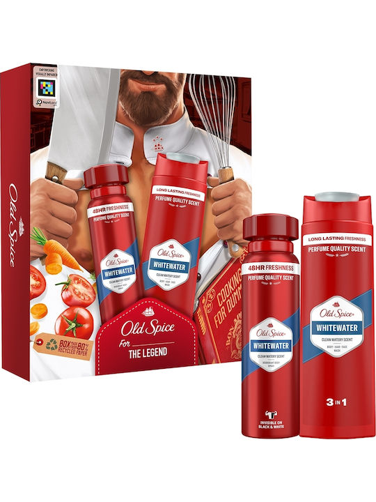 Old Spice Water Σετ Περιποίησης για Καθαρισμό Σώματος