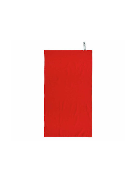 Kentia Active Microfiber Red Gym Towel 50x90cm