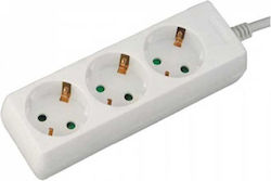 Kerg Power Strip 3 Sockets with Cable 1.5m Kerg Power Strip 3 Sockets with Cable 1.5m