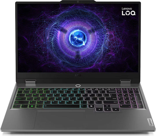 Lenovo LOQ 15ARP9 15.6" IPS FHD 144Hz (Ryzen 7-7435HS/24GB/1TB SSD/GeForce RTX 4070/W11 Home) Luna Grey (GR Keyboard)