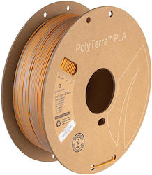 Polymaker PLA 1.75mm Grey - Orange