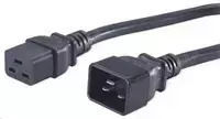 PremiumCord IEC C19 - IEC 320 Kabel 1.5m Schwarz