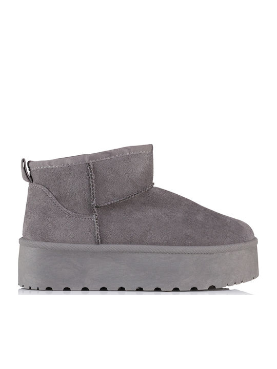 Plato Stiefeletten Damen Gray