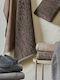 Homeline Handtuch Next 5014 33x50εκ. Coffee Gewicht 500gr/m²